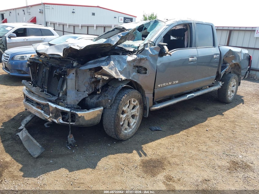 Vin: 1n6ba1f48jn526982, lot: 46220765, nissan titan xd sv diesel 20182