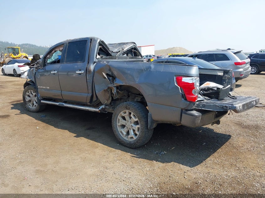 Vin: 1n6ba1f48jn526982, lot: 46220765, nissan titan xd sv diesel 20183