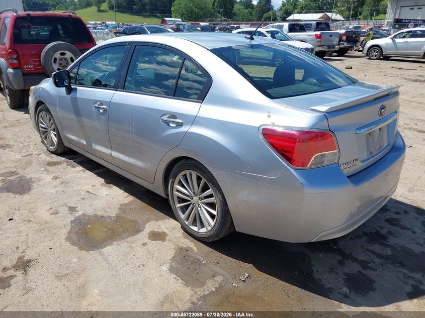 Vin: jf1gjag60dh012576, lot: 46220771, subaru impreza 2.0i limited 20133