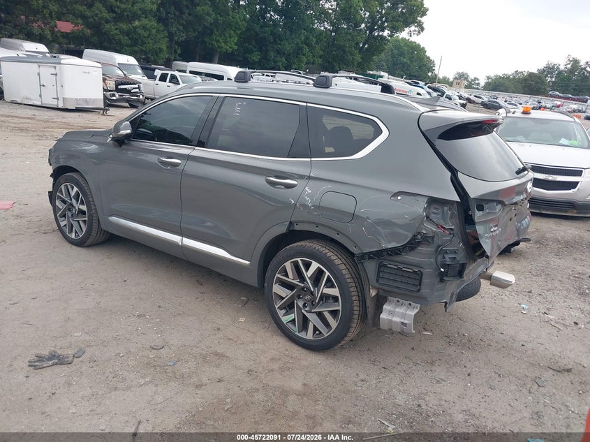 Vin: 5nms54al3ph487568, lot: 46220773, hyundai santa fe calligraphy 20233