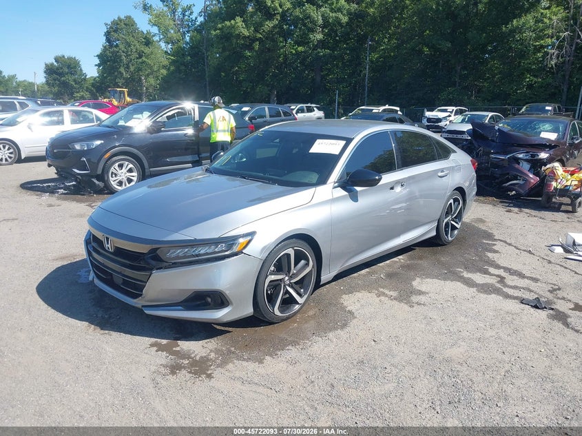 2021 HONDA ACCORD auction photo 2
