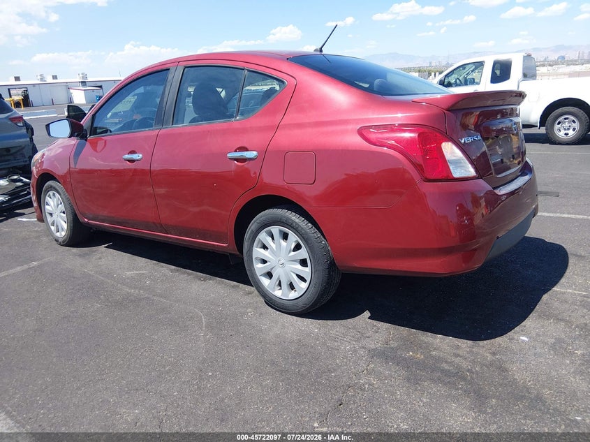 2019 NISSAN VERSA SEDAN 1.6L I-4 DOHC, VVT, 109HP