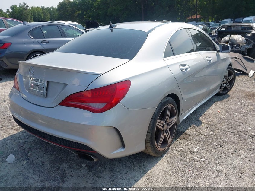 2016 MERCEDES-BENZ CLA 250 auction photo 4