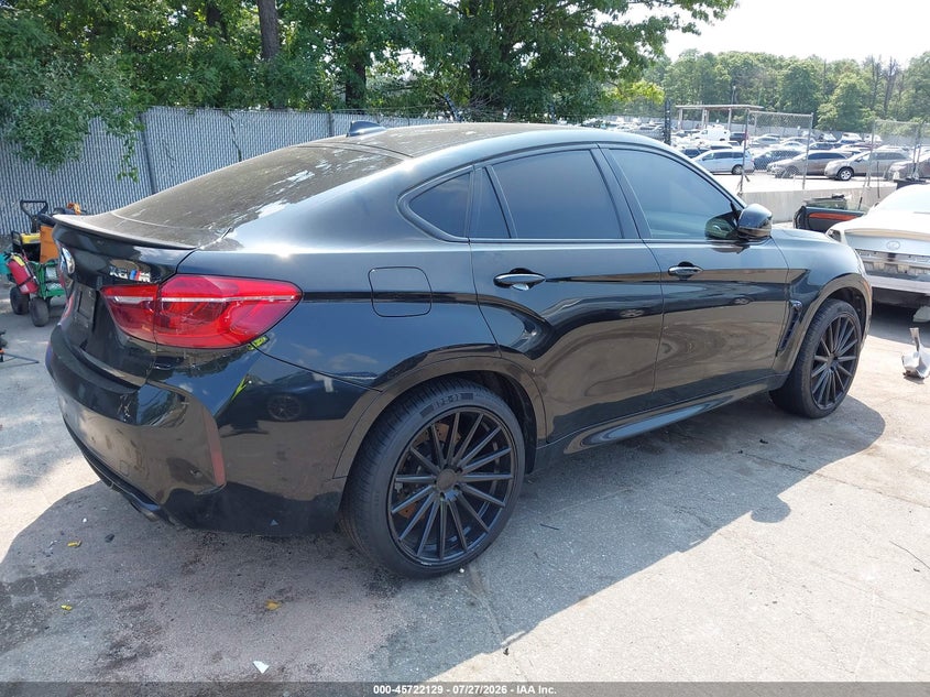 Vin: 5ymkw8c51g0r43271, lot: 46220811, bmw x6 m 20164