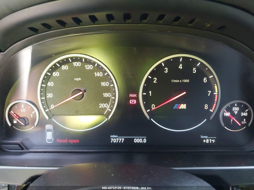 2016 BMW X6 M auction photo 7