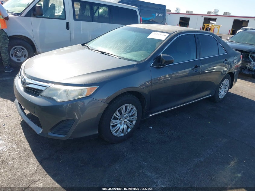 Vin: 4t4bf1fk0cr244185, lot: 46220812, toyota camry le 20122