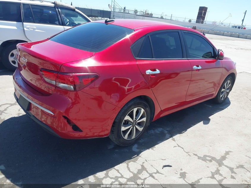 Vin: 3kpa24ad6ne490482, lot: 46220836, kia rio s 20224