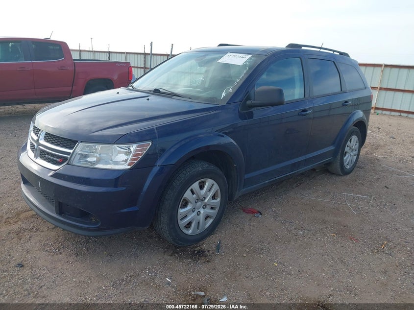 Vin: 3c4pdcabxjt385284, lot: 46220848, dodge journey se 20182