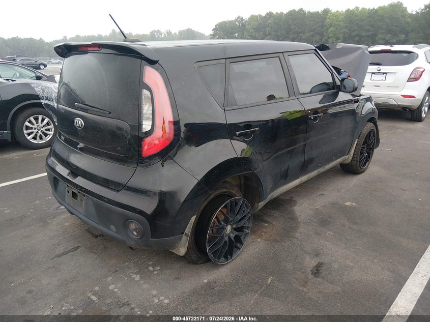 Vin: kndjn2a21k7657367, lot: 46220853, kia soul 20194