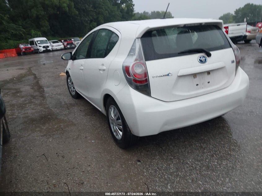 2014 TOYOTA PRIUS C auction photo 3