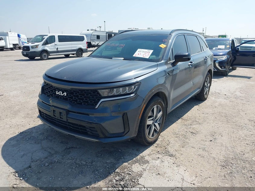 Vin: 5xyrl4lcxng099388, lot: 46220857, kia sorento s 20222