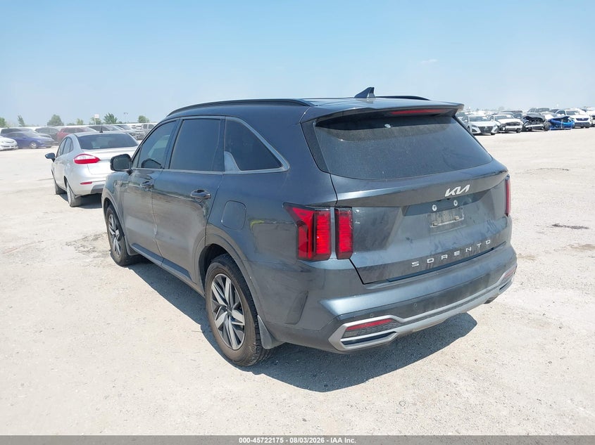Vin: 5xyrl4lcxng099388, lot: 46220857, kia sorento s 20223