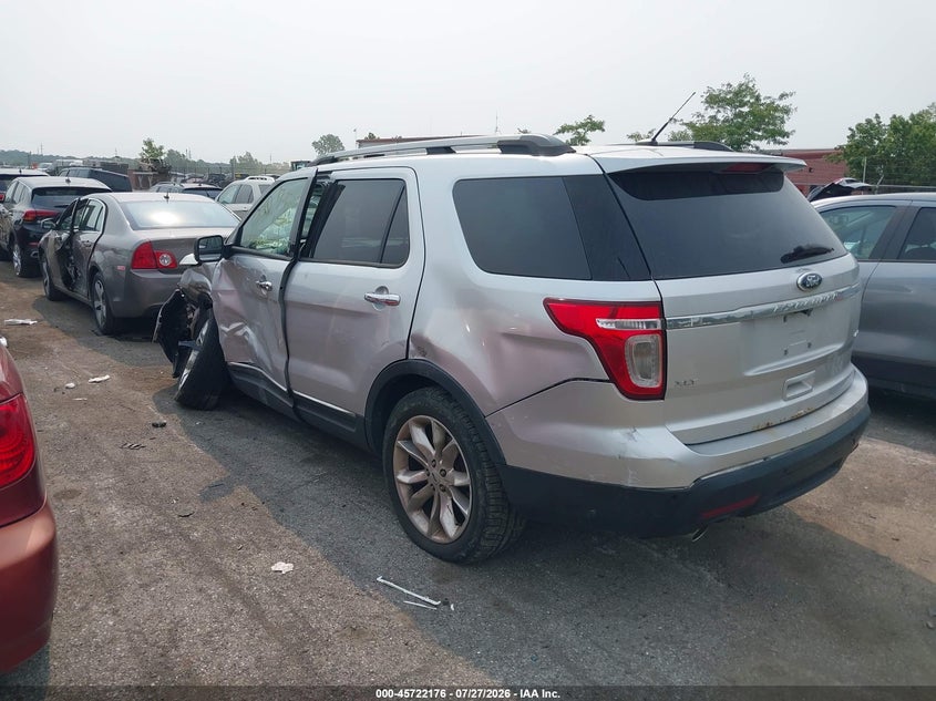 Vin: 1fm5k8d82dgb86003, lot: 46220858, ford explorer xlt 20133