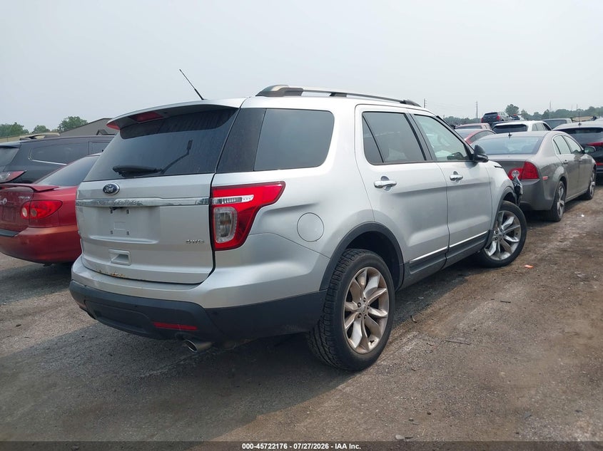 Vin: 1fm5k8d82dgb86003, lot: 46220858, ford explorer xlt 20134