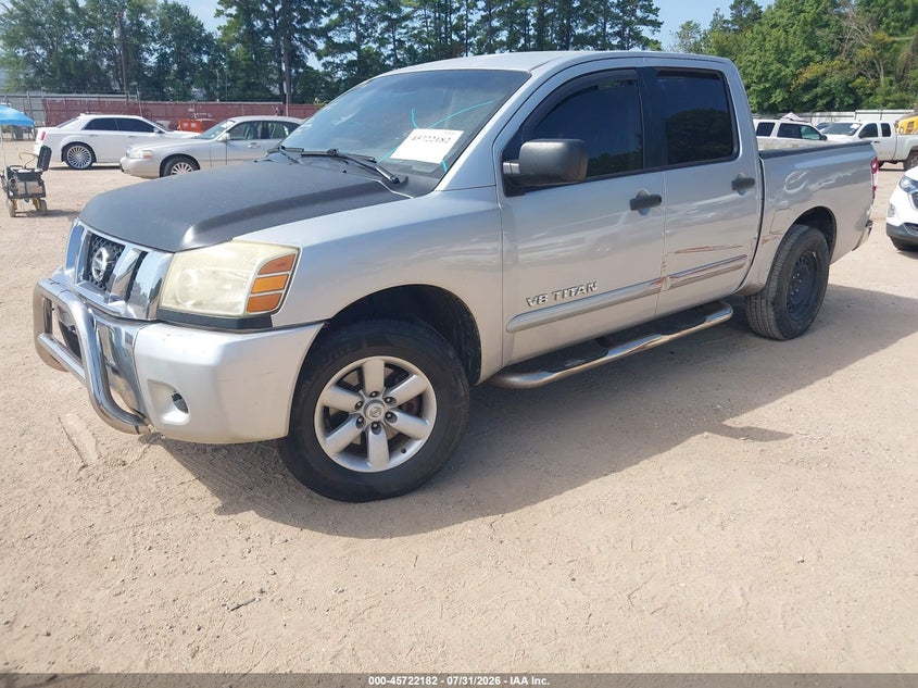 Vin: 1n6ba0ek5an321372, lot: 46220864, nissan titan se 20102