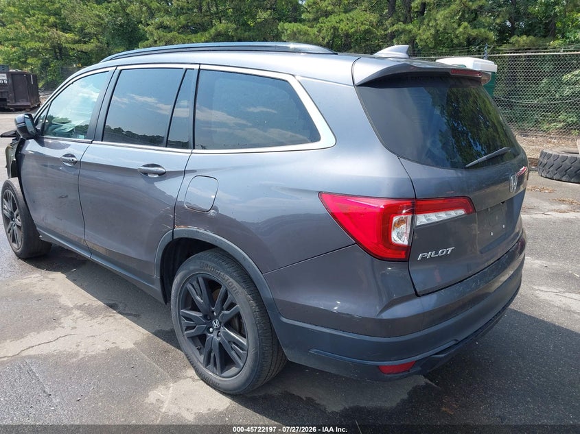Vin: 5fnyf6h20nb056202, lot: 46220879, honda pilot awd special edition 20223