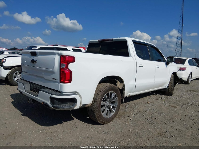 2021 CHEVROLET SILVERADO 1500 auction photo 4