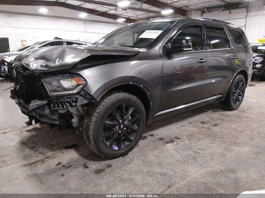 Vin: 1c4rdjdg2hc726235, lot: 46220883, dodge durango gt awd 20172