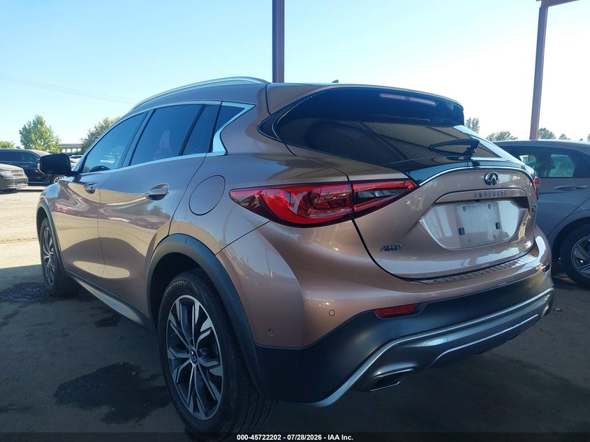 Vin: sjkch5crxja042889, lot: 46220884, infiniti qx30 premium 20183