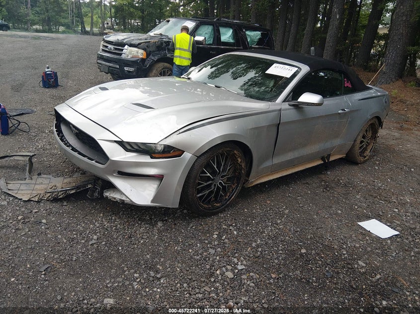 Vin: 1fatp8uh3k5159713, lot: 46220923, ford mustang ecoboost premium 20192