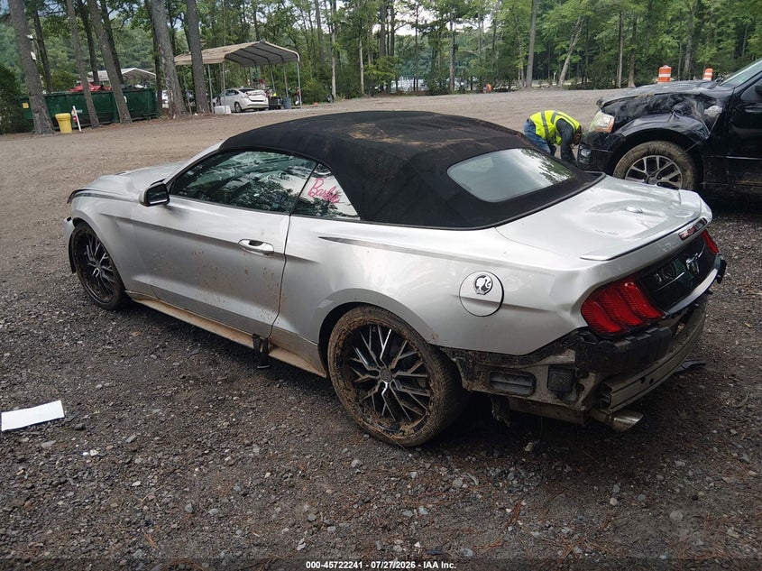 Vin: 1fatp8uh3k5159713, lot: 46220923, ford mustang ecoboost premium 20193