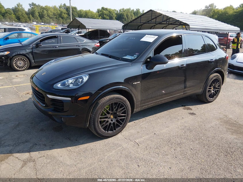 Vin: wp1ae2a20hla70866, lot: 46220977, porsche cayenne e-hybrid s platinum edition 20172