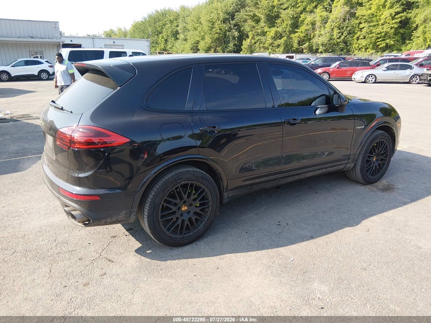 Vin: wp1ae2a20hla70866, lot: 46220977, porsche cayenne e-hybrid s platinum edition 20174