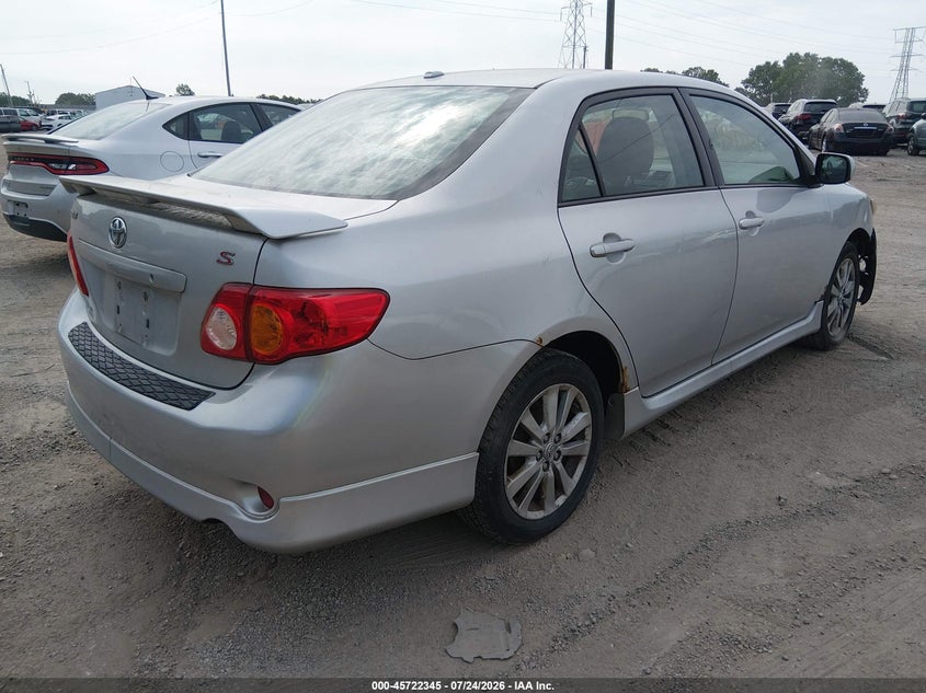 2009 TOYOTA COROLLA auction photo 4