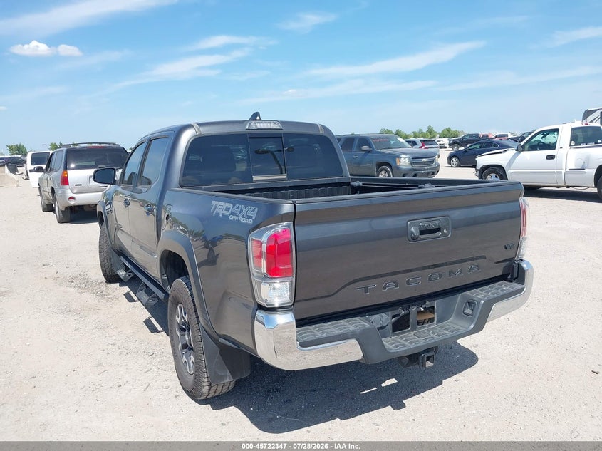 Vin: 3tmcz5an3lm290858, lot: 46221029, toyota tacoma trd off-road 20203
