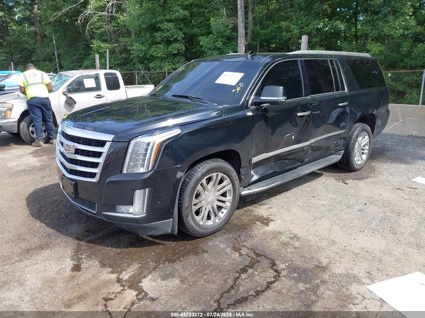 Vin: 1gys4gkj2kr327777, lot: 46221054, cadillac escalade esv standard 20192