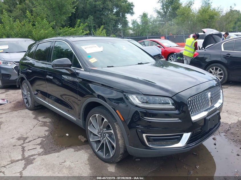 2019 LINCOLN NAUTILUS auction photo 1