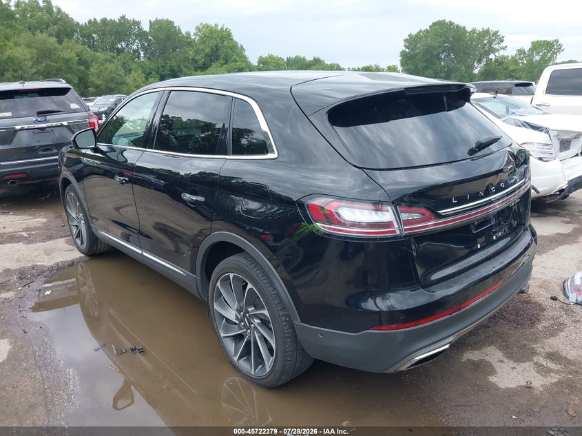 2019 LINCOLN NAUTILUS auction photo 3