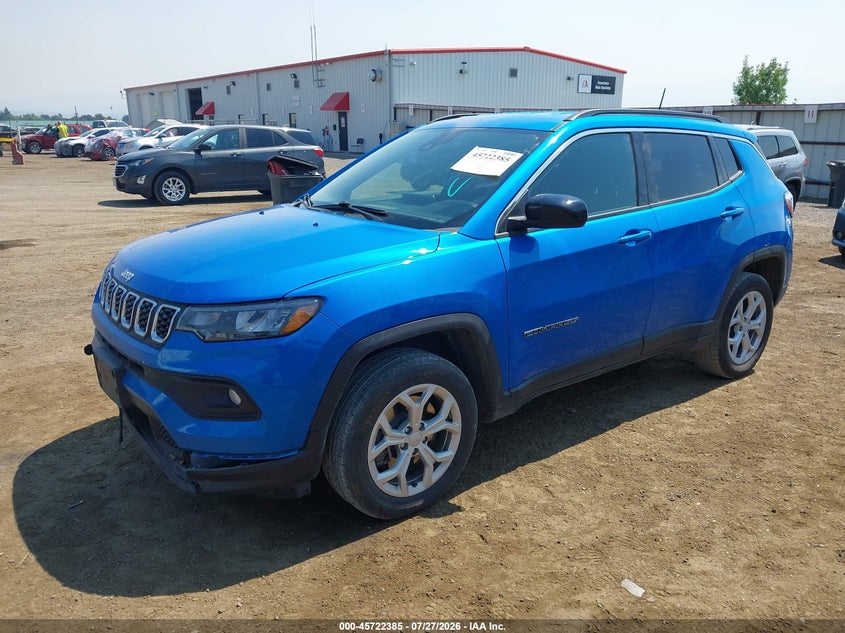 Vin: 3c4njdbn5rt150110, lot: 46221067, jeep compass latitude 4x4 20242