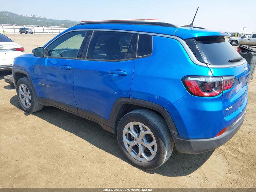 Vin: 3c4njdbn5rt150110, lot: 46221067, jeep compass latitude 4x4 20243