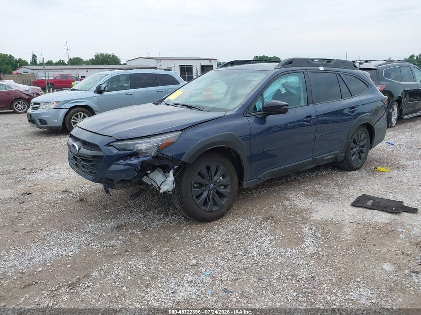 Vin: 4s4btalcxs3320418, lot: 46221078, subaru outback onyx edition 20252