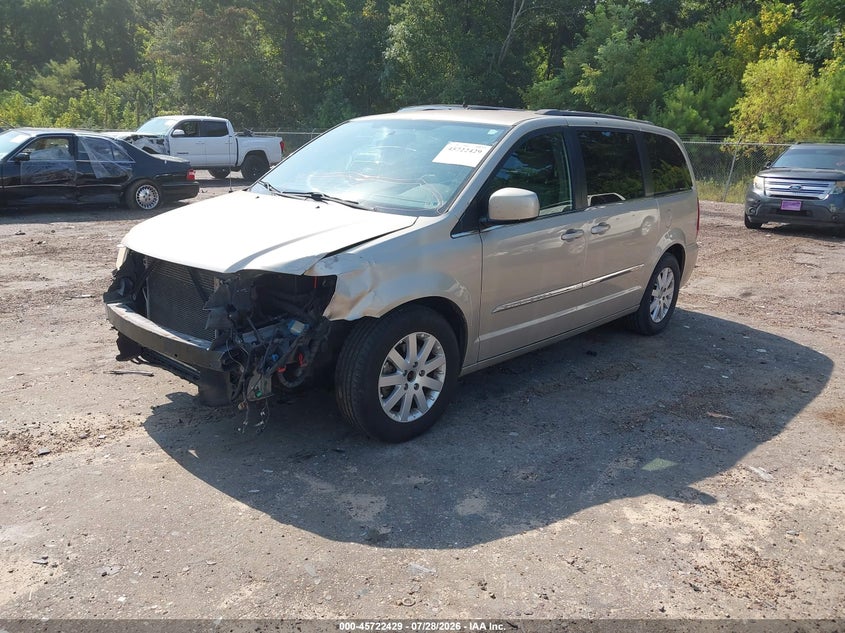 Vin: 2c4rc1bg5cr382860, lot: 46221111, chrysler town & country touring 20122
