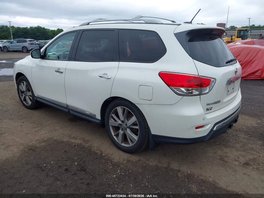Vin: 5n1ar2mm4fc715966, lot: 46221116, nissan pathfinder platinum 20153