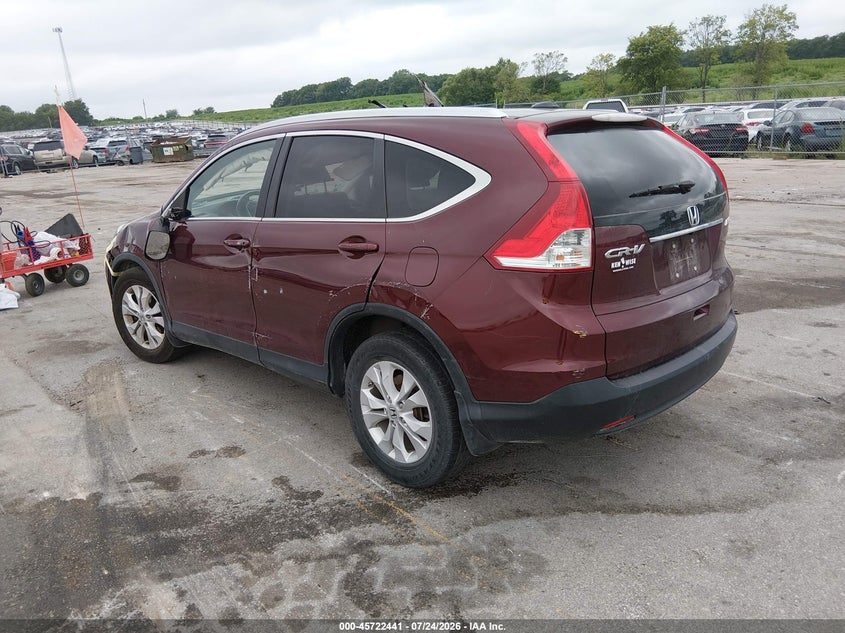 Vin: 5j6rm4h74dl039418, lot: 46221123, honda cr-v ex-l 20133