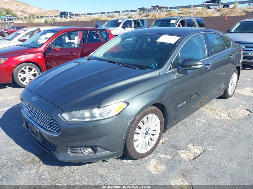 Vin: 3fa6p0lu6fr280610, lot: 46221148, ford fusion hybrid se 20152
