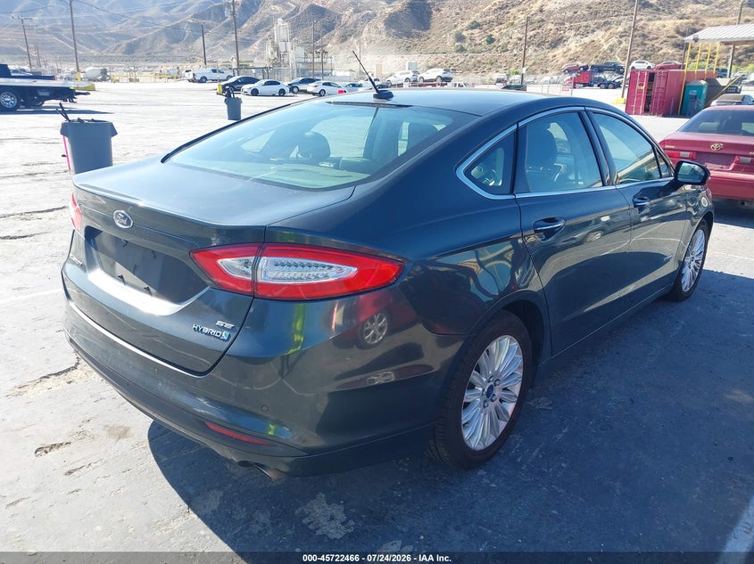 Vin: 3fa6p0lu6fr280610, lot: 46221148, ford fusion hybrid se 20154