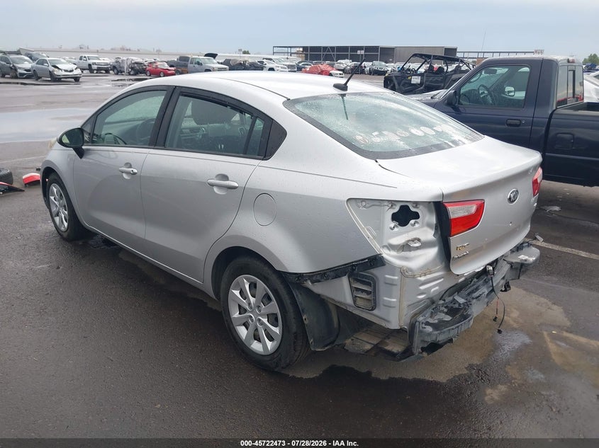 Vin: knadm4a37g6667349, lot: 46221155, kia rio lx 20163