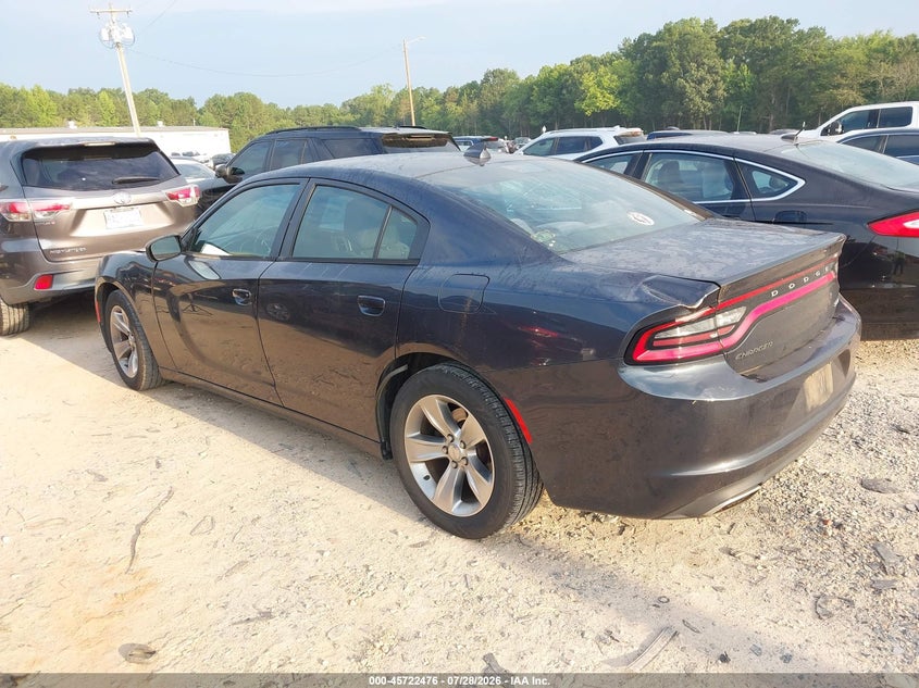 Vin: 2c3cdxhg1gh174164, lot: 46221158, dodge charger sxt 20163