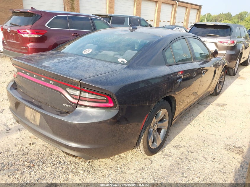 Vin: 2c3cdxhg1gh174164, lot: 46221158, dodge charger sxt 20164