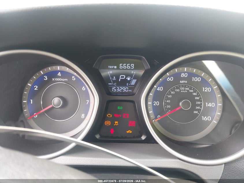 2015 HYUNDAI ELANTRA SEDAN 1.8L I-4 DOHC, VVT, 145HP