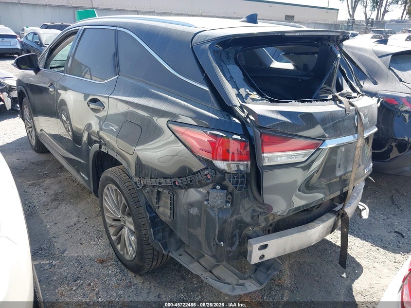 2020 LEXUS RX SPORT UTILITY VEHICLE 3.5L V-6 DI, DOHC, VVT, 259HP