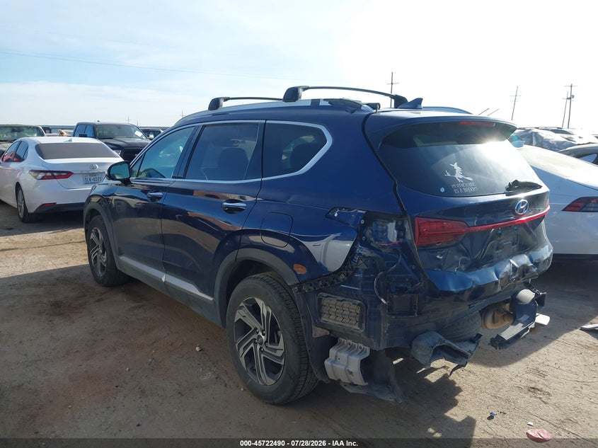 Vin: 5nms34aj4ph502552, lot: 46221172, hyundai santa fe sel 20233