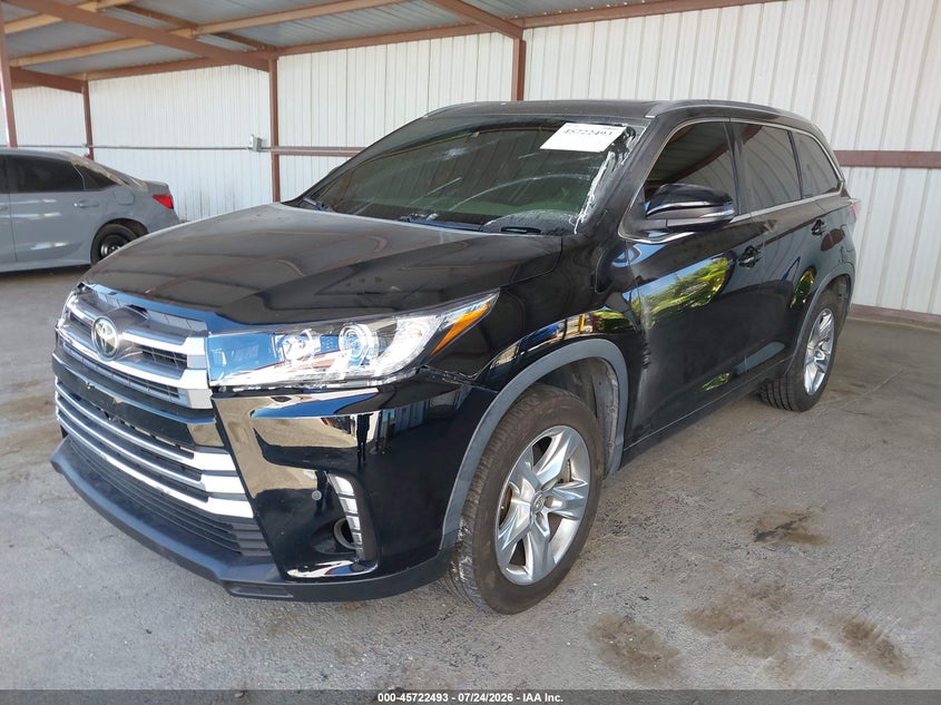 Vin: 5tdykrfh6es023303, lot: 46221175, toyota highlander limited platinum v6 20142