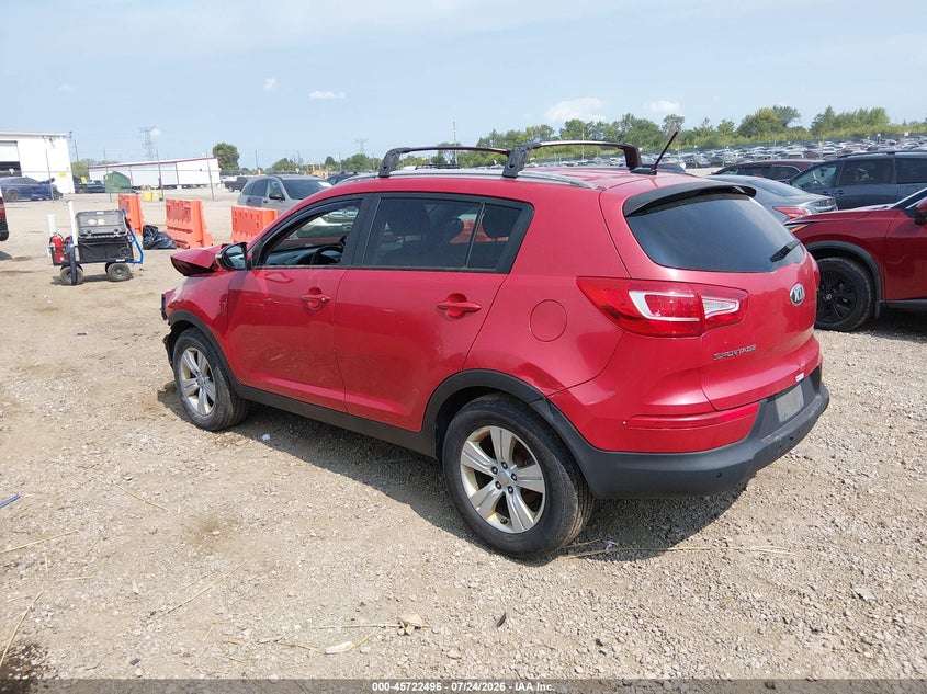 Vin: kndpbca25d7469530, lot: 46221178, kia sportage lx 20133