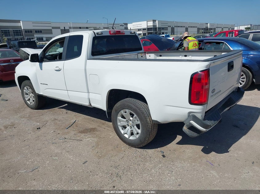 Vin: 1gchscea5m1223943, lot: 46221180, chevrolet colorado 2wd  long box lt 20213