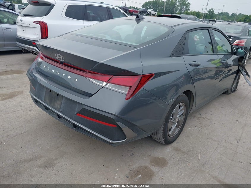 Vin: kmhll4dg8su977316, lot: 46221181, hyundai elantra se 20254